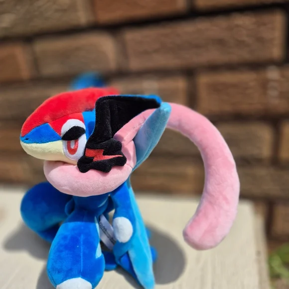 Rare Ash Greninja Pokemon Center 2016 Original Plush 10 Seated/ 12 Tush Tags